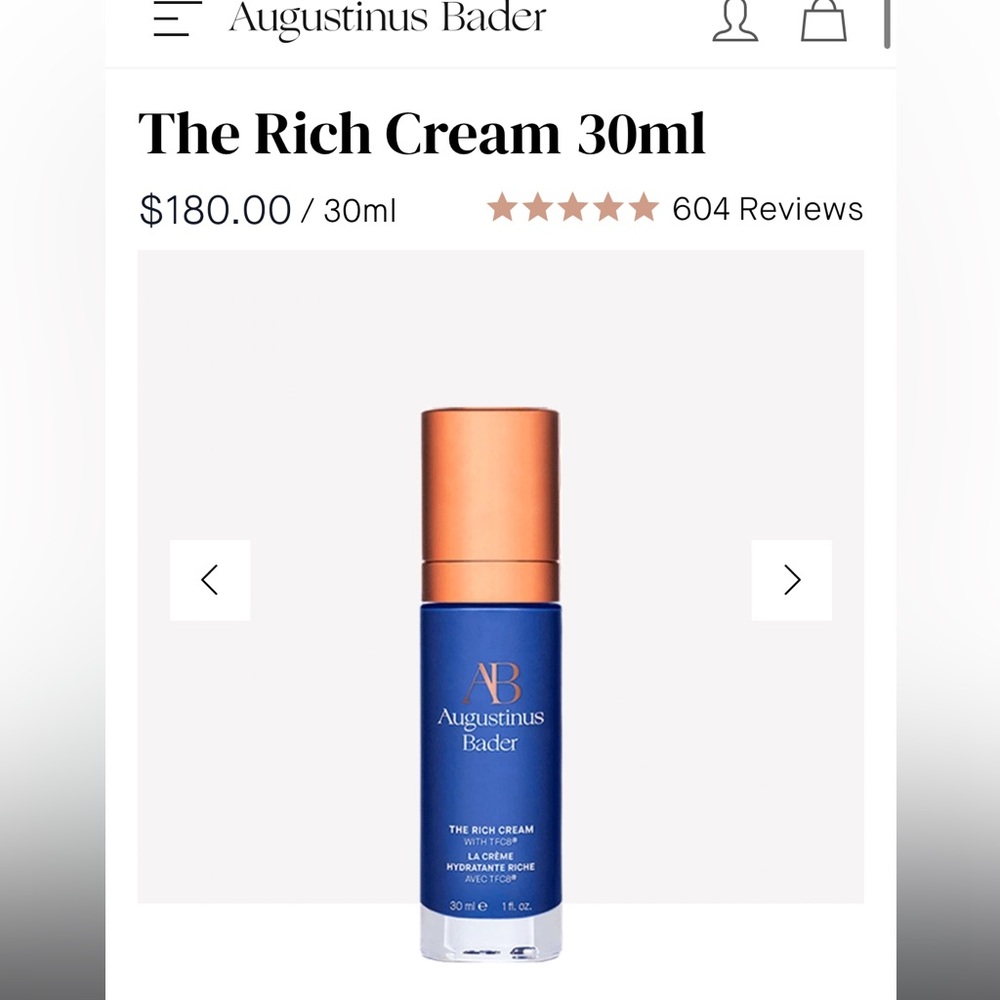 Augustinus Bader rich cream